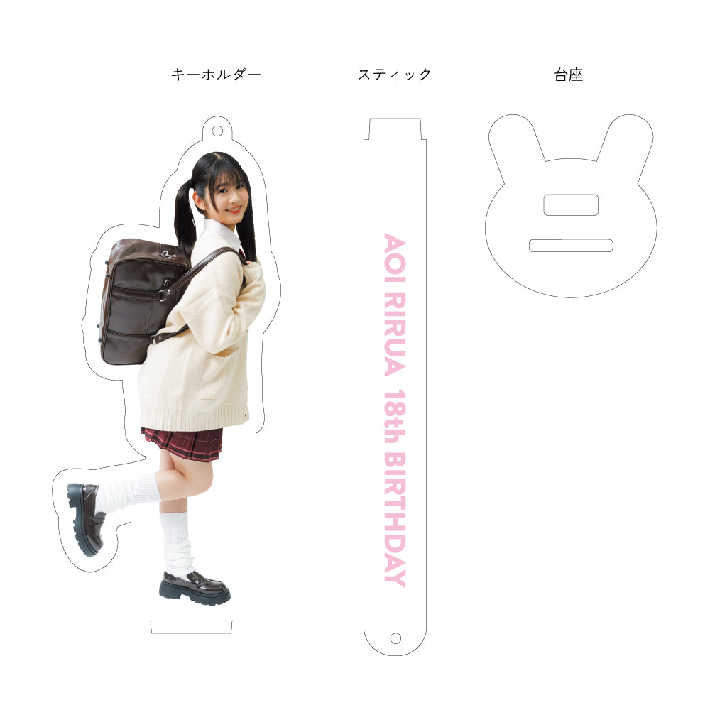 レア リトルウィッチアカデミア　 裏表 アクリルキーホルダー 2個 レア リトルウィッチアカデミア 裏表 アクリルキーホルダー 2個