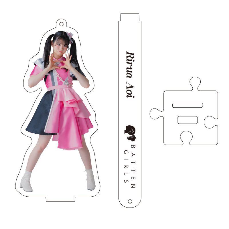 AKB48 衣装生地 特製 アクリル キーホルダー カラコンウインク けー