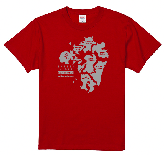 ばってん少女隊カラーTシャツver九州 – BATTEN Store
