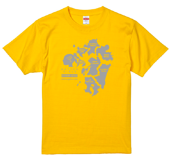 ばってん少女隊カラーTシャツver九州 – BATTEN Store