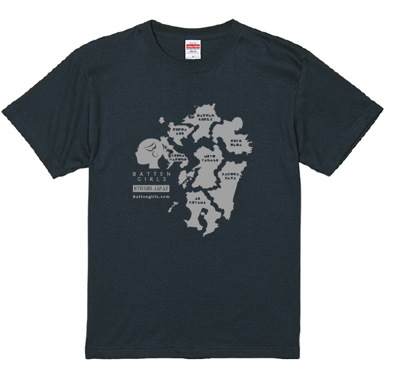 ばってん少女隊カラーTシャツver九州 – BATTEN Store